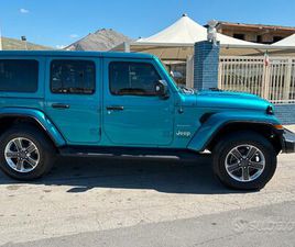 JEEP WRANGLER 2.2 MJT II SAHARA UNIPRÒ HARD TOP E