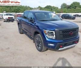 NISSAN TITAN NISSAN TITAN 2023 NISSAN TITAN 4X4 CREW CAB PRO-4X 5.6 BENZYNA 400KM