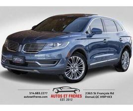 2018 LINCOLN MKX RESERVE AWD *FREINS NEUF*
