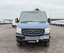 2016 MERCEDES-BENZ SPRINTER 2.1TD 316CDI LWB 2.1CDI 316 (4X4) HIGH ROOF VAN