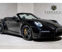 PORSCHE 911 TURBO S PDK. SPORTS CHRONO. HEATED & VENTILATED SEATS. PCCBS. SPORT EXHAUST