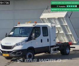 IVECO DAILY 70C18 3.0L OPEN LAADBAK DUBBEL CABINE DUBBELLUCH — BESTELAUTO'S — MARKTPLAATS