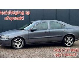 VOLVO S60 UNIEKE S60 2.5T AWD AUTOMAAT! 248PK-352NM! 2003 GOED LEZEN‼️ — VOLVO — MARKTPLAATS