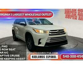 TOYOTA HIGHLANDER USED 2017 TOYOTA HIGHLANDER LE