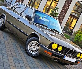 BMW SERIE 5 518 BMW SERIA 518I - E28 /AN 1985 /RESTAURAT 100% IN GERMANIA /DE COLECȚIE BACAU