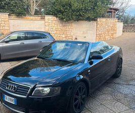 AUDI A4 CABRIO 2.5 TDI MOTORE OK CAPPOTTA FUNZIONA