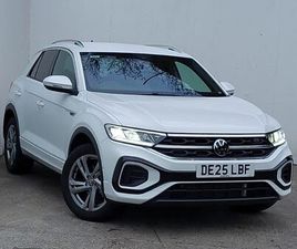 2025 VOLKSWAGEN T-ROC 1.5 TSI R-LINE HATCHBACK 5D DSG
