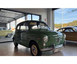 1966 SEAT 600 VERT MANUEL CONDUITE À GAUCHE IN SANT CELON...