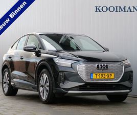 AUDI Q4 SPORTBACK E-TRON 40 ADVANCED EDITION 77 KWH 204 PK AUTOMAAT NAVI / DAB / APPLE CARPLAY / STOELVERWARMING / SOH 96,5 %
