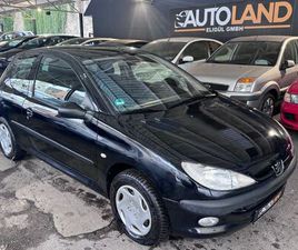 PEUGEOT 206 1.6L AUTOMATIK*KLIMA*SERVO*ALLWETTER