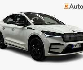 SKODA ENYAQ COUPE 80X 4X4 RS IV | ŠKODA LISÄTAKUU VOIMASSA - 5 VUOTTA / 100 000KM VOIMASSA - 10.2.2029 |