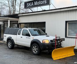NISSAN KINGCAB 2.5 DSL 4X4 PICK-UP AURA-AUTO, HYVÔ JA SIISTI, JOPA ILMAN KÔSIRAHAA ALK 69€KK
