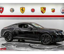 BENTLEY CONTINENTAL GT SUPERSPORTS BENTLEY CONTINENTAL GT SUPERSPORTS COUPE / CARBONSITZ