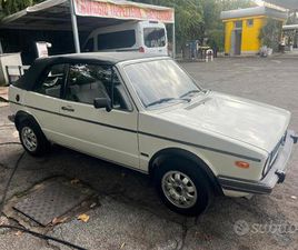 VOLKSWAGEN GOLF CABRIO GLI GOLF CABRIO GLI 1600
