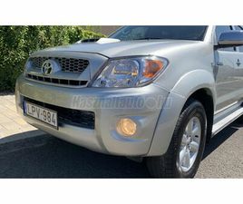 TOYOTA HI LUX HILUX 3.0 D-4D 4X4 DOUBLE SR+ (AUTOMATA) NINCS+ÁFA!FULL-EXTRA!BŐR!NAVIGÁCIÓ!ÜLÉSFŰTÉS!HOROG!
