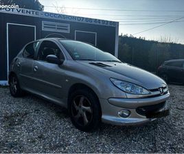 PEUGEOT 206 1.6I 110CV TOIT PANORAMIQUE GARANTIE