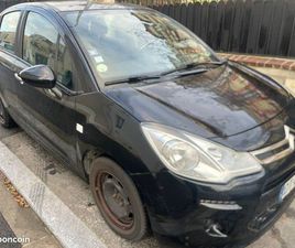 CITROËN C3 1.4 HDI BUSINESS 2 PLACES 2015 NOIR