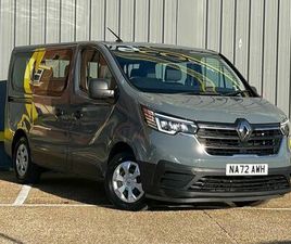 RENAULT TRAFIC PASSENGER RENAULT TRAFIC PASSENGER 2.0 DCI SL28 BUSINESS MINIBUS DOUBLE CAB 5DR DIESEL EDC L1 H1 EURO 6 (START/STOP) (9 SEAT) (150 PS)