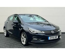 VAUXHALL ASTRA 2018 VAUXHALL ASTRA 1.0I TURBO SRI