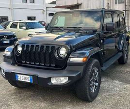 WRANGLER IV UNLIMITED 2.0 ATX PHEV SAHARA 4XE AUTO