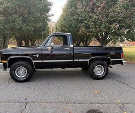 1984 CHEVROLET K10 SILVERADO