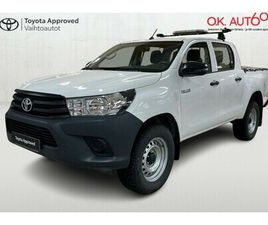 DOUBLE CAB 2,4 D-4D 150 4WD LIFE - 1 OMISTAJA - SUOMIAUTO - ALV - 5-PAIKKAINEN! - APPROVED TURVA 12K