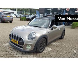 MINI CABRIO COOPER MINI COOPER CABRIO MINI 1.5 CHILI | NAVIGATIESYSTEEM | PARKEERSENSOREN VOOR + ACHTER | STOELVERWARMING | LICHTMETALEN VELGEN | CLIMATE CONTROLE | ELECTRISCH CAB