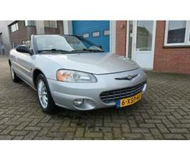CHRYSLER SEBRING CABRIOLET CHRYSLER SEBRING 2.0 I 16V CABRIO 2001 — CHRYSLER — MARKTPLAATS