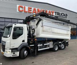 DAF LF DAF FAN LF 220 EURO 6 HIAB 11 TONMETER LAADKRAAN JUST 166.64 — VRACHTWAGENS — MARKTPLAATS
