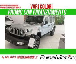 UNLIMITED 2.0 PHEV ATX 4XE SAHARA NUOVO