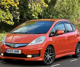 HONDA FIT 2012 (12) 1.5 HYBRID IMA RS 6 SPEED MANUAL EURO 5 5DR
