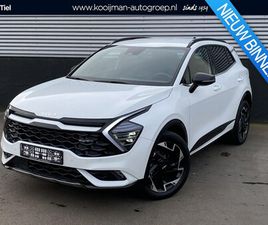 KIA SPORTAGE KIA SPORTAGE - 1.6 T-GDI PLUG-IN HYBRID AWD GT-LINE NIEUW GEREGISTREERD NAVIGATIE, APPLE CARPLAY/ANDROID
