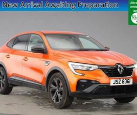 2022 RENAULT ARKANA 1.6 E-TECH R.S. LINE SUV 5DR PETROL HYBRID AUTO 2WD EURO 6 (START/STOP) (145 BHP) AU...