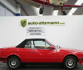 MASERATI BITURBO SPYDER MASERATI BITURBO SPYDER /SELTENER ITALO KLASSIKER