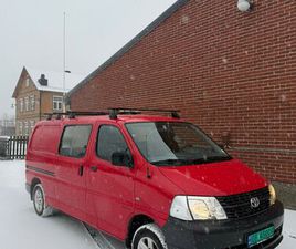 TOYOTA HIACE D-4D 5-D 117HK 4WD LANG