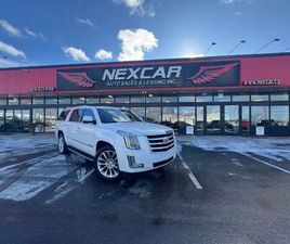 2018 CADILLAC ESCALADE ESV LUXURY 7 PASS 4WD LEATHER SUNROOF NAV