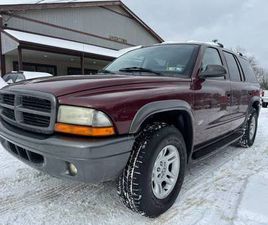 DODGE DURANGO 2002 DODGE DURANGO SXT - 4.7 V8 - 4WD - ONLY 97,000 MILES! ONE OWNER!