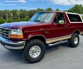 FORD BRONCO 1996 FORD BRONCO