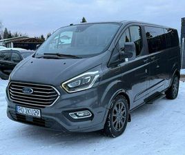 FORD TOURNEO CUSTOM 2.0 DIESEL 170KM, SALON PL, SERWIS, IWL, TITANIUM, FV23% PĘCICE