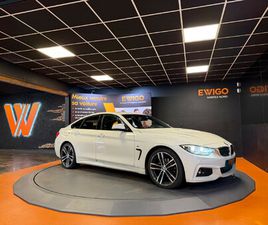 BMW SÉRIE 4 GRAN COUPÉ 418D 150 CH M SPORT BVA – SIÈGES TISSU ALCANTARA // CAMÉRA DE RECUL