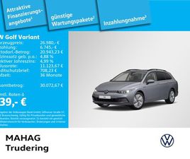 GOLF VIII VARIANT STYLE 2.0 TDI AHK LED+ NAVI PARKPILOT APPCONNECT DSG