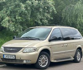 2001 CHRYSLER GRAND VOYAGER 3.3 LIMITED 5DR AUTO MPV PETROL AUTOMATIC