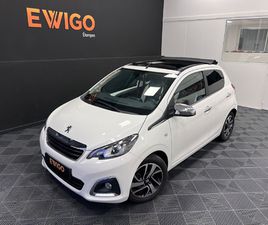 PEUGEOT 108 1.2L VTI 80CH FELINE TOP! / SEMI CABRIOLET / DISTRIB OK CHEZ PEUGEOT