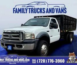 2007 FORD SUPER DUTY F-450 DRW CHASSIS DRW
