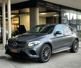 MERCEDES GLC COUPE GLC COUPE 250 COUPE 2.2 250D 205CH FASCINATION 4MATIC - PACK AMG - 2ÈME MAIN - CAMERA - SIÈGES CHAUFFANTS