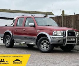 FORD RANGER 2.5 TDDI WILDTRAK PICKUP 4DR DIESEL MANUAL 4X4 (107 BHP)