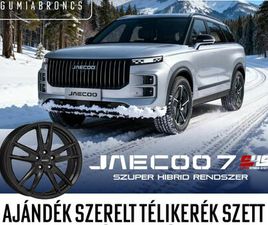 JAECOO J7 XDRIVE40D (AUTOMATA) MAGYAR.I ÁFÁS 4.088KM LÉGRUGÓ. VONÓHOROG. PANORÁMATETŐ. ÜLESSZELLŐZÉS