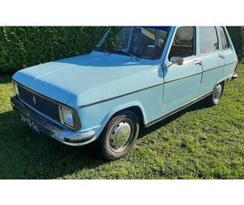 1974 RENAULT 6 BLEU FONCÉ MANUEL CONDUITE À GAUCHE IN GEE...