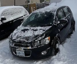 2016 CHEVY SONIC LT TURBO