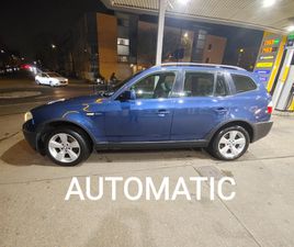 BMW X3 2.5I AUTOMATIC BMW X3, PETROL, 2004, 2.5, ULEZ FREE